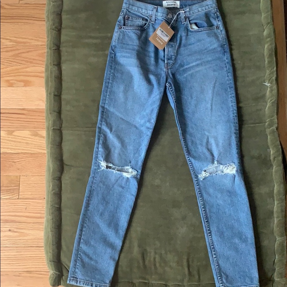 Reformation- Serena High Skinny Jean